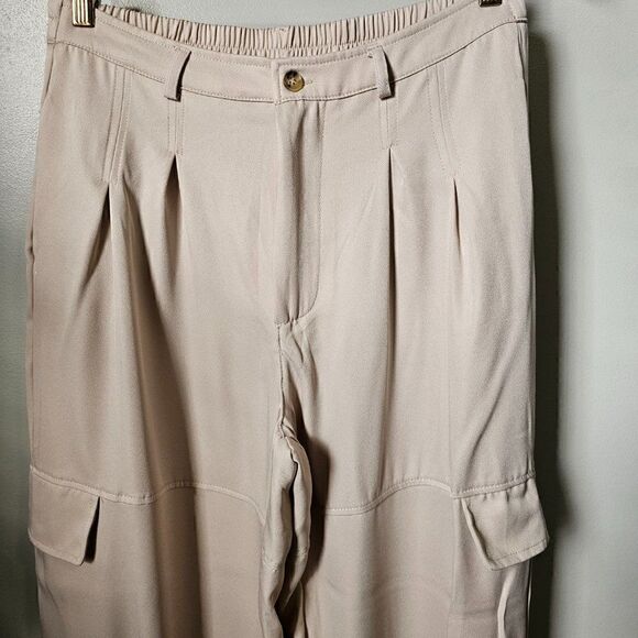NEW WITHOUT TAGS HYFVE CARGO JOGGERS CREAM SIZE L - Picture 5 of 12